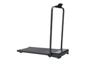 安全手すり付き省スペースランニングマシンホーム & オフィス使用3レベルのインクライン - Product Image 3