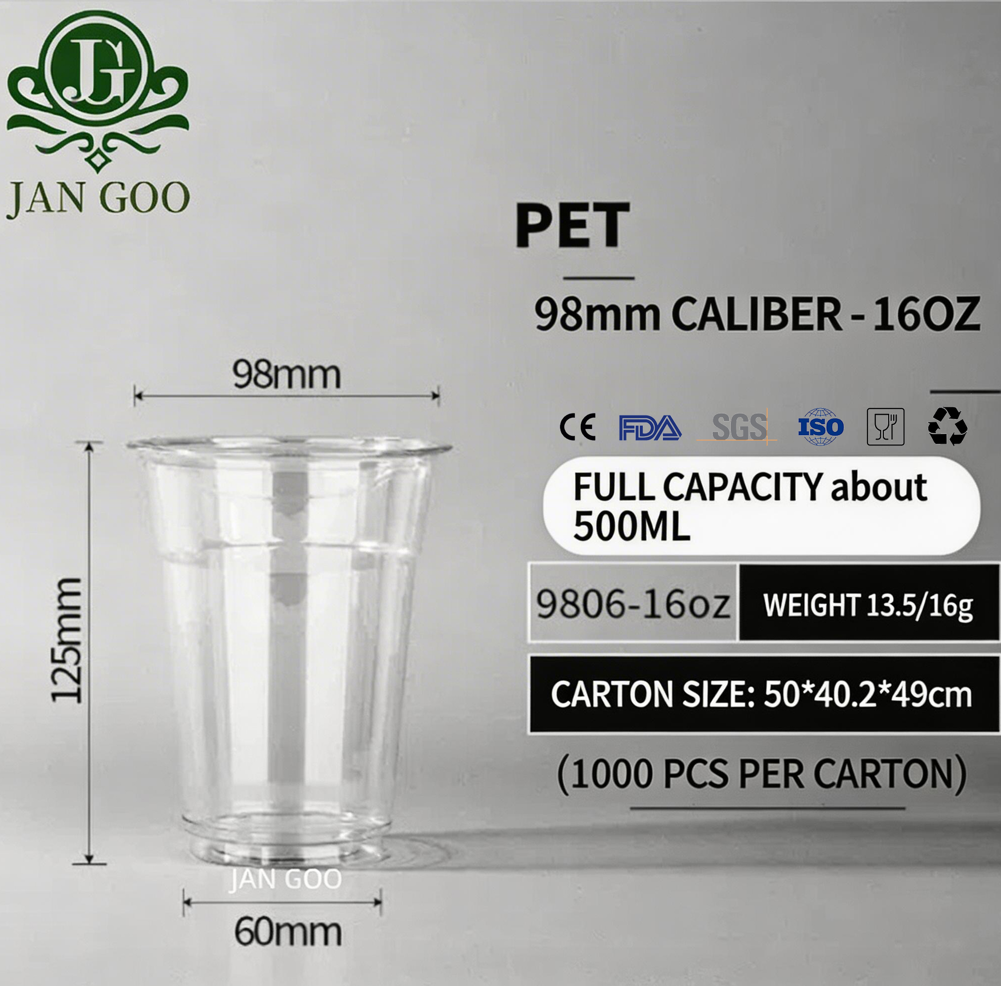 C0005:Caliber98mm 16oz