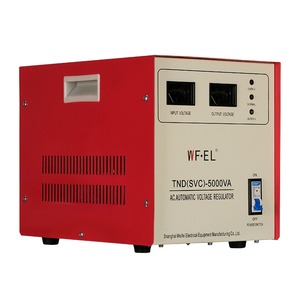 TNS-5000VAサーボモータータイプ220V SVC 3KVA 5KVA 10KVA自動電圧レギュレータ/スタビライザー - Product Image 1