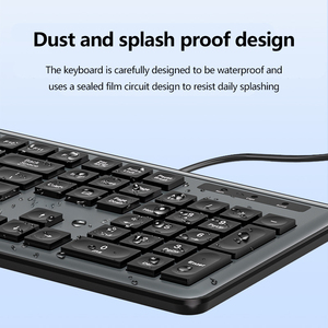 USB Silent Wired <strong>Keyboard</strong> <strong>Mouse</strong> Set Universal for <strong>Computer</strong> &amp; Notebook Office-Suitable Wired Optical <strong>Mouse</strong> Available in Stock