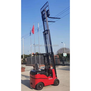 Carretilla eléctrica de cuatro ruedas CE 1,5 toneladas carretilla elevadora eléctrica de carga y descarga hidráulica - Product Image 1