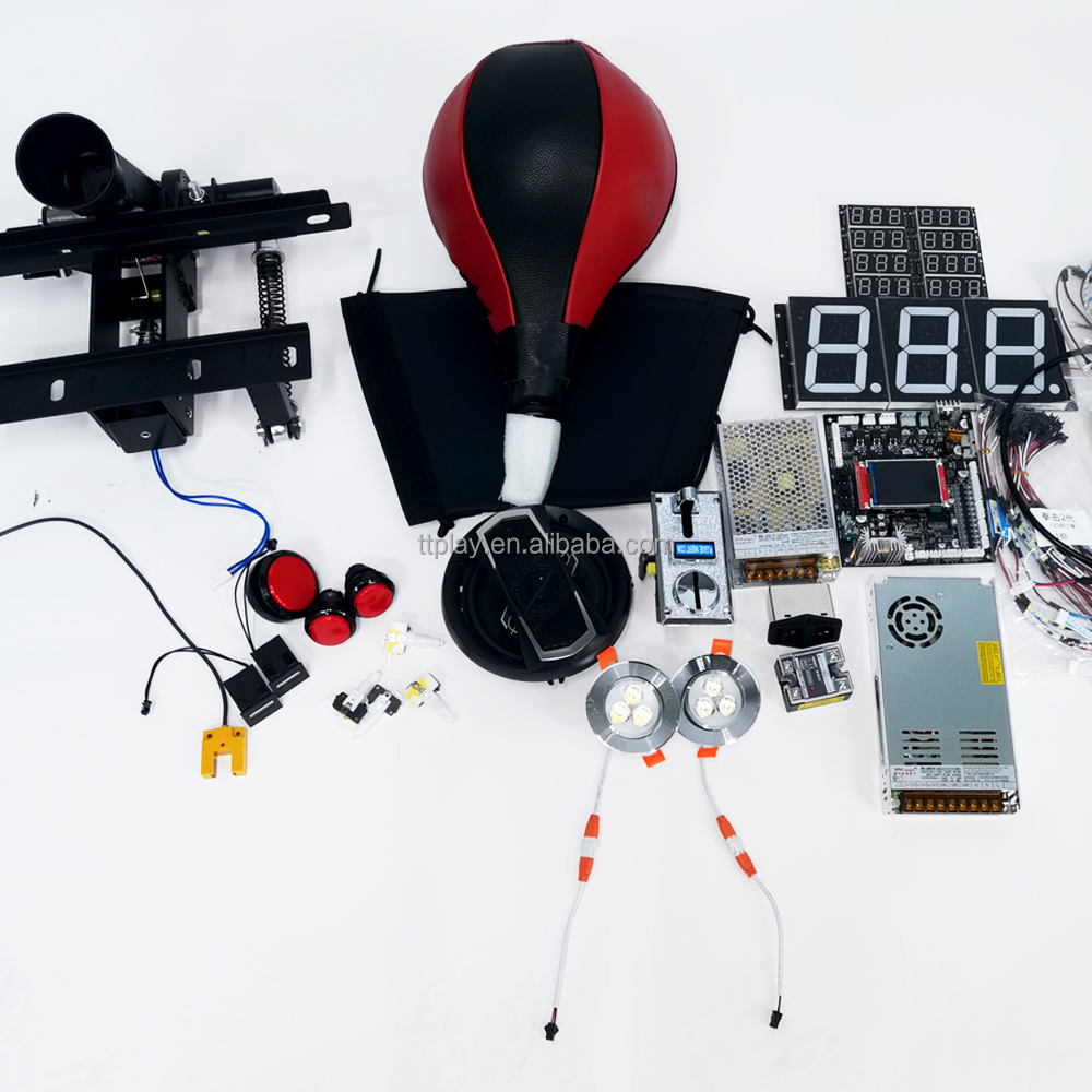 Kit de Máquina de Boxeo Negro