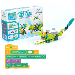 Kit educativo de Robot Stem, juguetes de fábrica de China, bloques de construcción, Robot maestro - Product Image 5