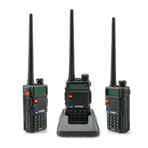 Radio bidirezionale portatile del walkie-talkie uv-5r di baofeng della batteria di capacità elevata con dtmf & sintonizzazione manuale - Product Image 3