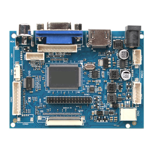 Placa de controlador LCD HDM1, suministro directo de fábrica, 7 ", 8", 10,1 ", VGA, AV, 12V2A40Pin, con pantalla lcd personalizada de audio - Product Image 1