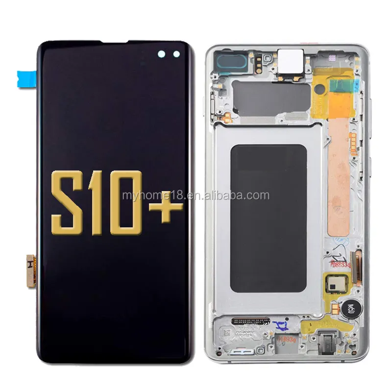 China fábrica preço barato telefone móvel lcds display para samsung galaxy s 5 6 7 8 9 10 20 plus ultra com tela de toque quadro