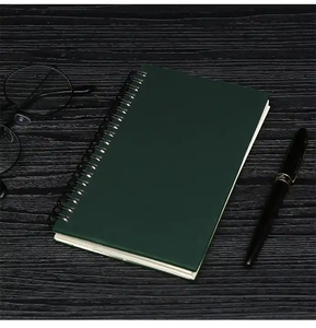 Горячая распродажа A5 пользовательская обложка книги из искусственной кожи водонепроницаемый спиральный блокнот - Product Image 2