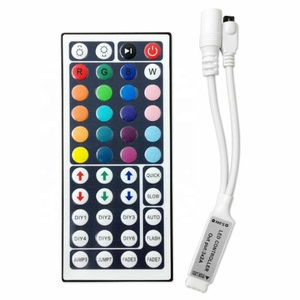 Controller LED RGB 24Key Remote + USB alimentato DC 5V per striscia LED RGB