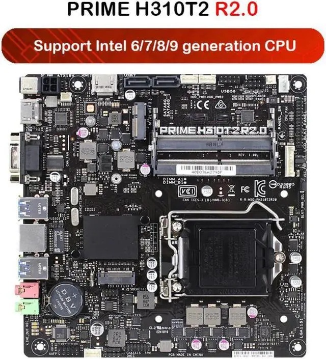 ASUS H310T2 R2.0 (alimentación CC)
