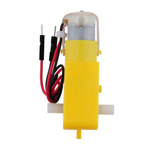 TT Motor Getriebe motor Doppel welle 200 U/min Übersetzungs verhältnis 1:48 Motor mit Reifenrad-Kit für Arduino DIY Smart Car Robot - Product Image 5