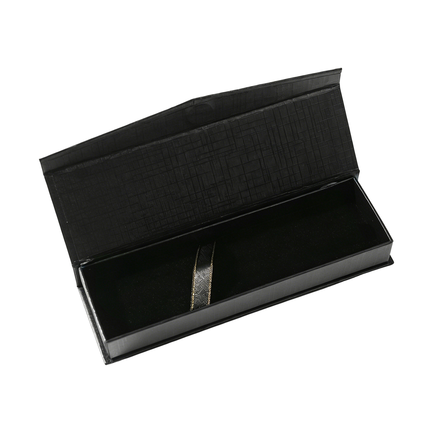 LH-031-Caja con tapa abatible con cinta