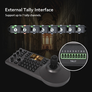 KC20 multifunzione PTZ controller RS232 RS485 POE PTZ telecomando Joystick tastiera Controller per sistema di conferenza - Product Image 5