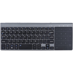 2.4Ghz迷你无线键盘带触摸板数字键盘便携式超薄远程键盘 - Product Image 1