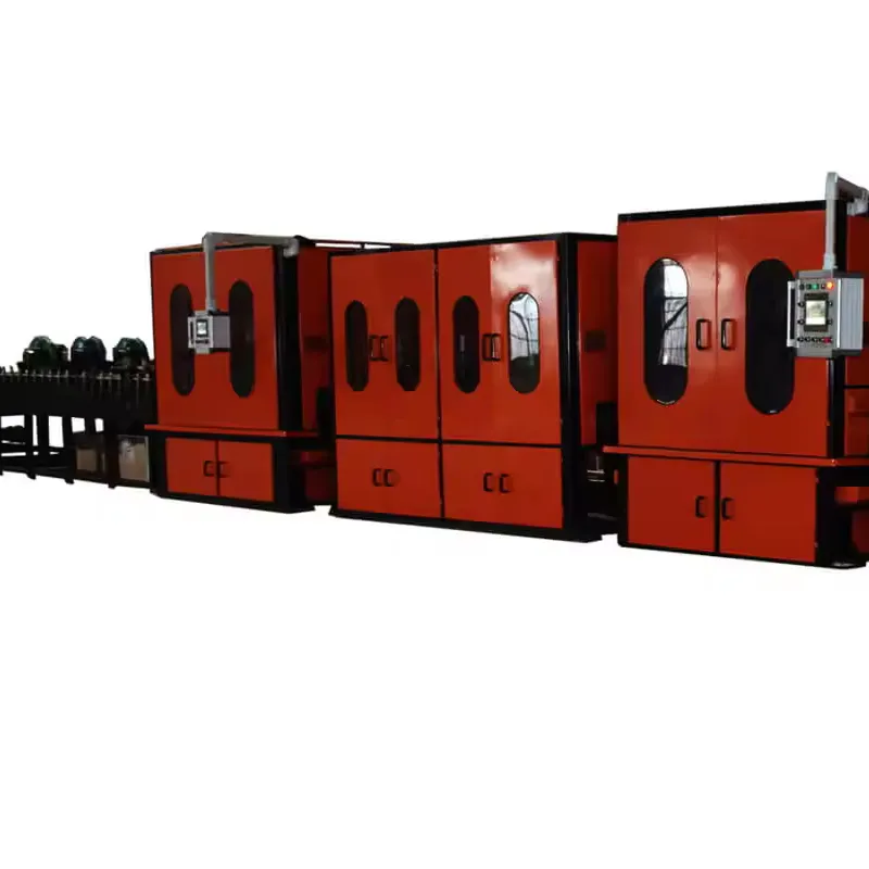 Pulidora y rectificadora tipo aceite húmedo 1300 con línea de máquina de carga y descarga automática para ascensor