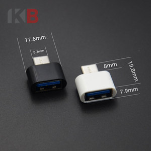 Venta al por mayor OTG Android USB Data Converter Adaptadores Micro USB2.0 Tipo-c Adaptador Teclado Ratón Teléfono móvil USB Disk Converter - Product Image 5