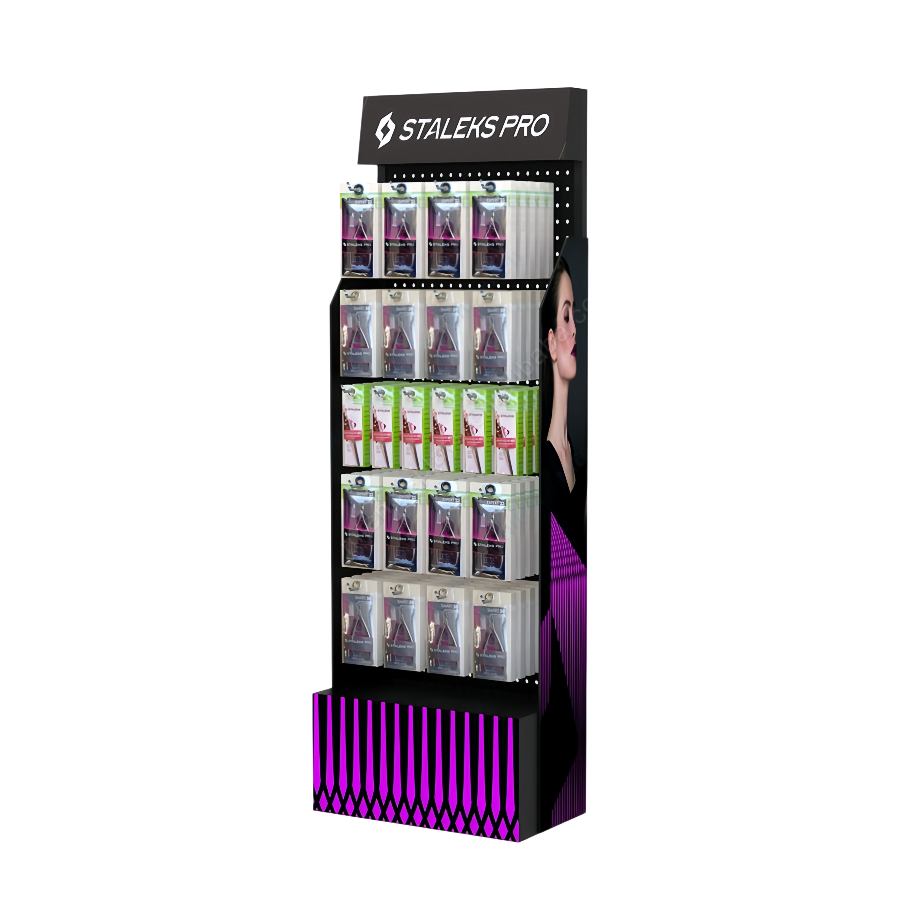 Pegboard Floor Display Stand