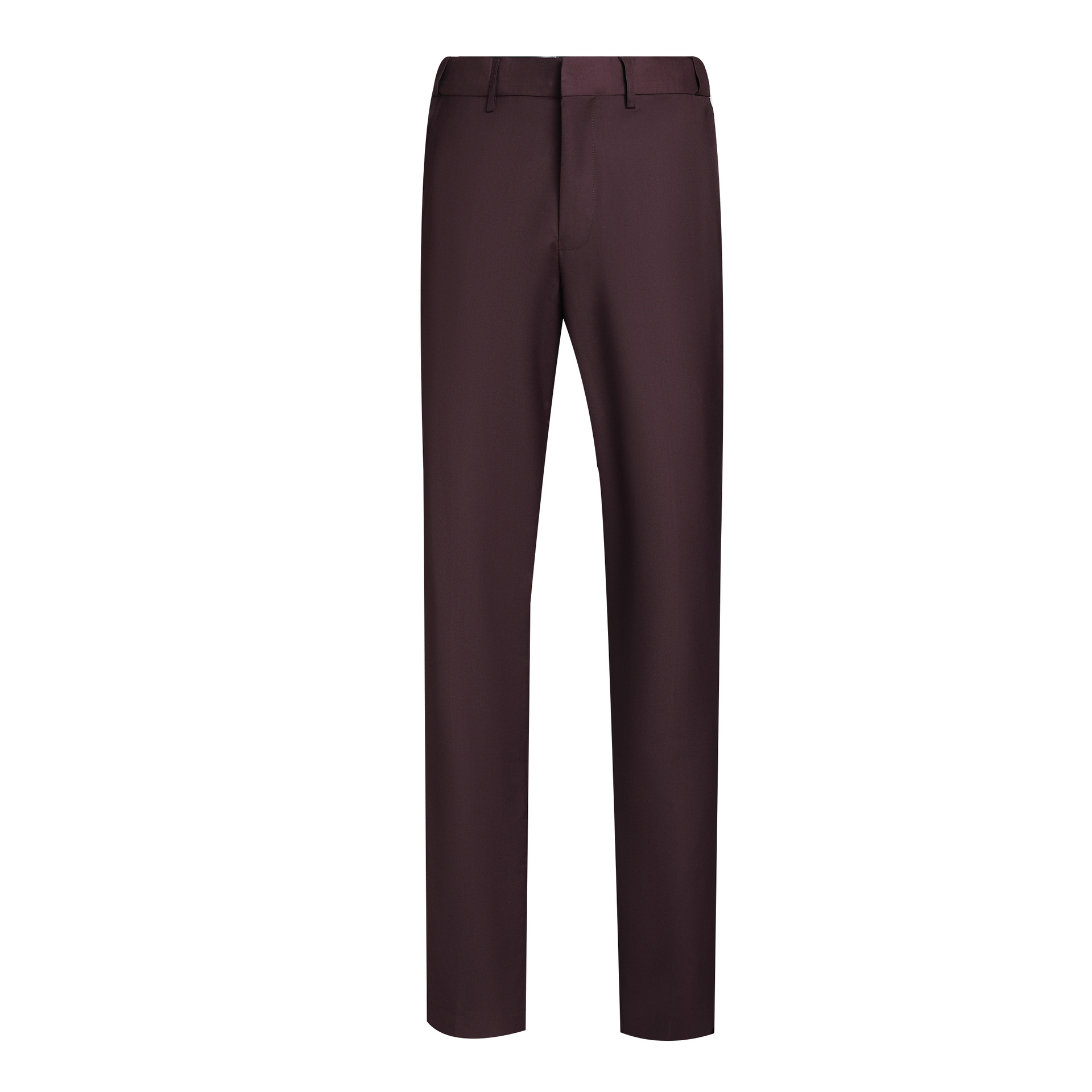 Pantalon bordeaux coloré