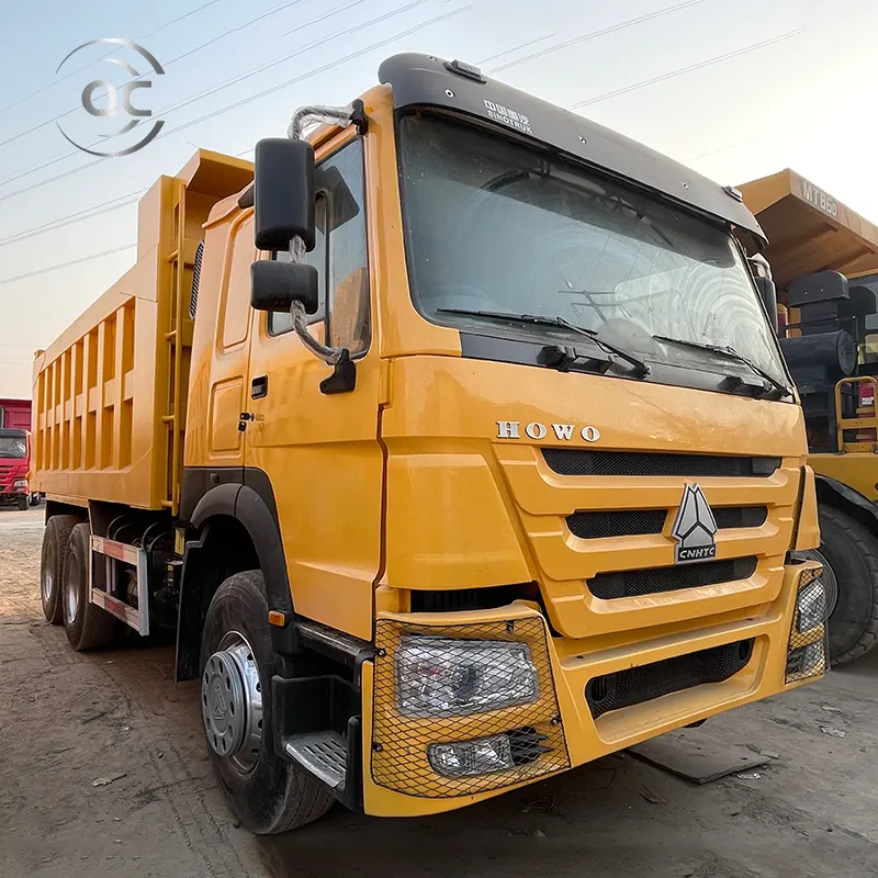 Kullanılan Sinotruck 6x4 8x4 12 tekerlek Howo damperli kamyon Howo DAMPERLİ KAMYON kullanılır