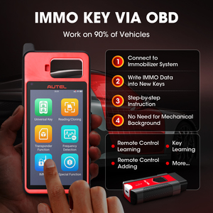 Autel MaxiIM KM100 Altar KM100X Schlüssel programmier maschine für alle Autos Code leser Ikey Programmer Kopieren von Fahrzeug diagnose tools - Product Image 3