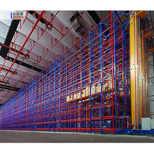Grúa apiladora de almacén ASRS automática Sistema de estantería de recuperación de almacenamiento automatizado