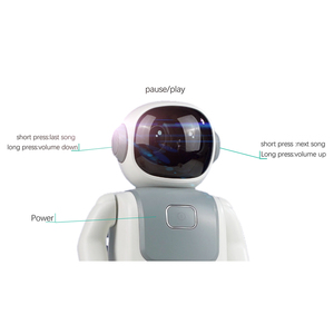 新しいスマートダンスリモートコントロールロボットおもちゃ人形ワイヤレススピーカー機能DIYプログラミング - Product Image 3