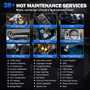 XTOOL D8S sistema completo strumenti diagnostici per auto aggiornati di XTOOL D7S obd2 Scanner codifica ECU bidirezionale 38 servizi possono 2024 FD - Product Image 4