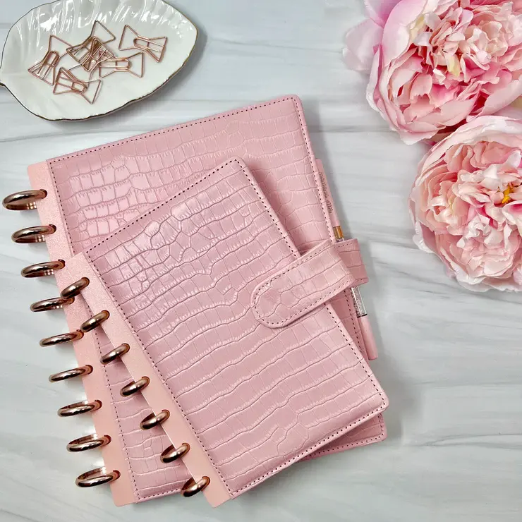 Caderno espiral personalizado tamanho A5, agenda magnética com anel de páginas removíveis, capa para caderno, venda imperdível