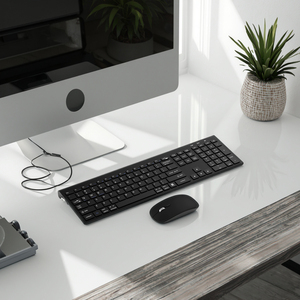 Juego de teclado y ratón Bluetooth, conmutación multidispositivo, recargable, ligero, compatible con IPad/tableta/PC