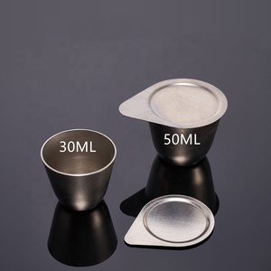99.96% <strong>N6</strong> Purity Laboratory 30ml/50ml/100ml <strong>Nickel</strong> Crucible with Cover Lid - Product Image 2
