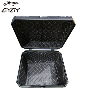 30L <strong>Trunk</strong> in All-black Embossed Design, Made of Aluminum Alloy, Suitable for Motorcycles and Electric Vehicles - Product Image 2
