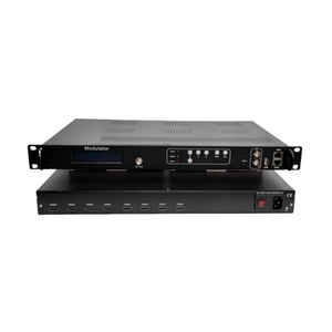 Modulador de codificador de 8 canales HD a DVB-T ISDBT MPEG4 para transmisión de TV digital - Product Image 1