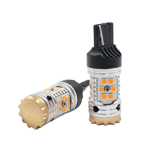 G2 Canbus araba ışık 7440 3156 BA15S BAU15S yan işaretleyici fren lambası LED arka lambası dönüş sinyali ampul - Product Image 2