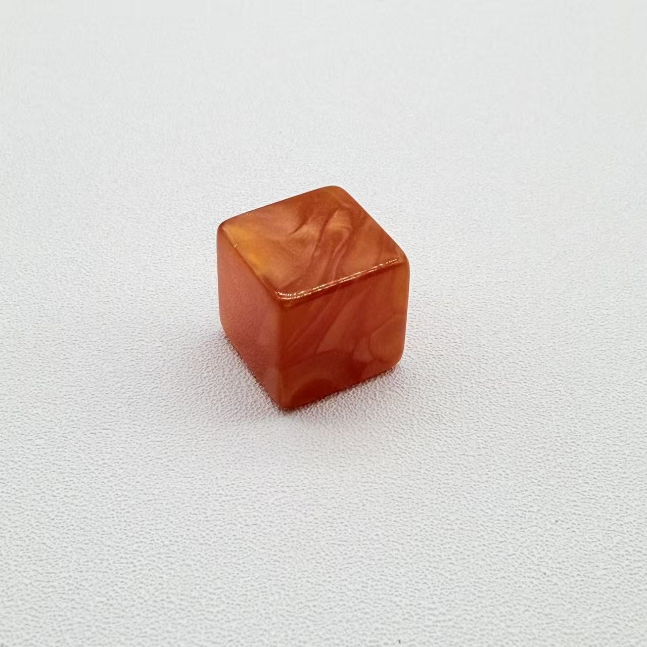 orange à motifs de perles colorées