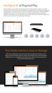 COMFAST CF-E320N V2 300Mbps Indoor Ceiling <strong>Wireless</strong> Access Point for Enhanced WiFi Coverage <strong>Solution</strong> - Product Image 5