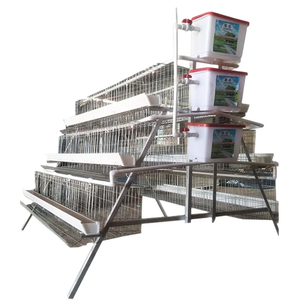 Labor Saving Kenya Poultry Farm Chicken Battery Layer Cages for laying hens