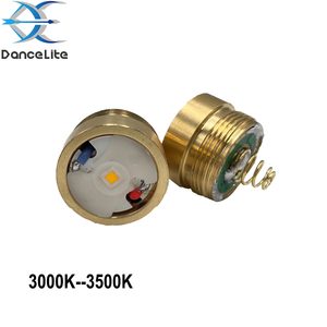 DIY 20mm süper uzun ışık aralığı LED el feneri modülü orijinal 1100hi V3 10W 3000-3500K sıcak beyaz LED hap - Product Image 1