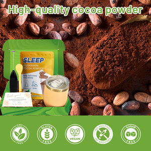 ผงโกโก้ร้อนสำหรับการนอนหลับของเมลาโทนิผงโกโก้ L-theanine เห็ดชิโครีผสมระหว่างการนอนหลับ - Product Image 2