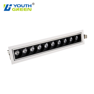 5W 10W doğrusal LED tavan ışığı kısılabilir 5CCT alüminyum gövde IP54 ev ofis kullanımı için Modern gömme - Product Image 4
