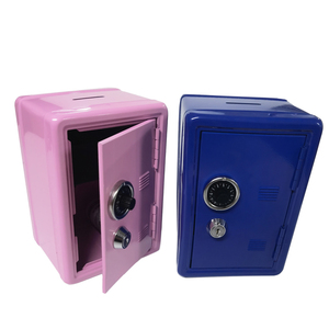 Çocuk sikke Metal Mini soyunma güvenli tek haneli şifreli kilit ve anahtar para küçük güvenli saklama kutusu kumbara - Product Image 5