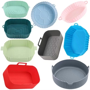 New Hit air Fryer Silicone Inner Pan for Home Use, Heat Resistant and <strong>Easy</strong> to Clean Silicone Pad. - Product Image 1