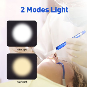 Taşınabilir cep küçük LED kalem ışık tıbbi linterna 2 * AAA kuru pil ile Led Metal xpe led cep Mini kalem fener klip - Product Image 3