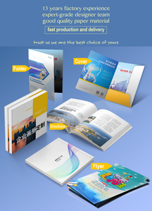 中国工厂定制印刷促销传单手册小册子廉价小册子纸质书目录印刷 - Product Image 3