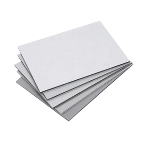 Alucobond material revestimiento de pared exterior blanco