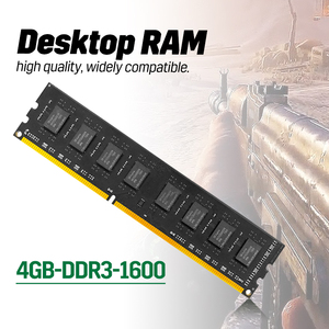 Escritorio RAM DDR3 2GB 4GB RAM 1333MHz 1600MHz Memoria RAM Placa pequeña Memoria de escritorio de 16 partículas de doble cara - Product Image 4