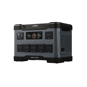 ポータブル発電所1843.2Wh LiFeP04 (LFP) バッテリー2000W AC 110 ~ 240v/ DC 100W出力4000W RVingホーム用ソーラー発電機 - Product Image 6