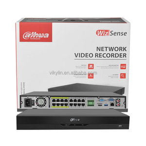 大华原创NVR H.265 NVR 4 8 16 64 128频道POE P2P云人脸识别闭路电视IP摄像机的人/车检测 - Product Image 5