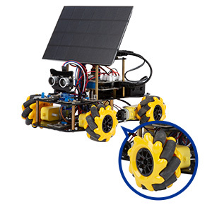 Solar Smart Robot Car Kit DIY STEM Spielzeug für Kinder Teenager Programmier bares Lernen Spielzeug Line Tracking Hindernis vermeidung für Arduino ESP - Product Image 5