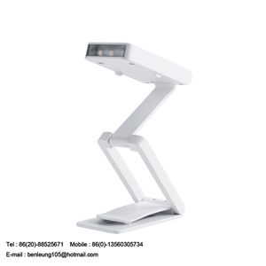 ไฟอ่านหนังสือ LED แบบหนีบปรับความสว่างได้ปุ่มกดหรี่แสงได้ชนิด C ทำจากพลาสติกขนาดเล็กแบบพกพาพับได้ - Product Image 1