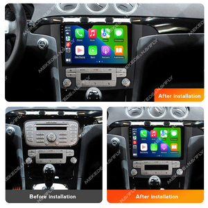 MEKEDE Android 12 8core 8 + 256 controle de voz IPS 2.5D Car Video Para Ford S-Max 2006-2015 SWC audio 360 câmera colling fã GPS