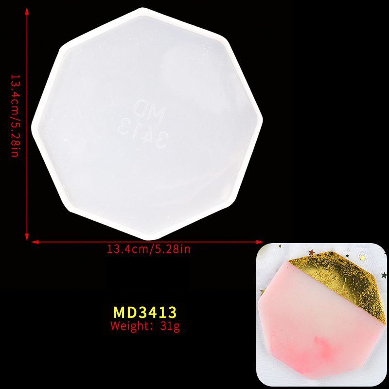 MD3413 Stampo per sottobicchieri bianco